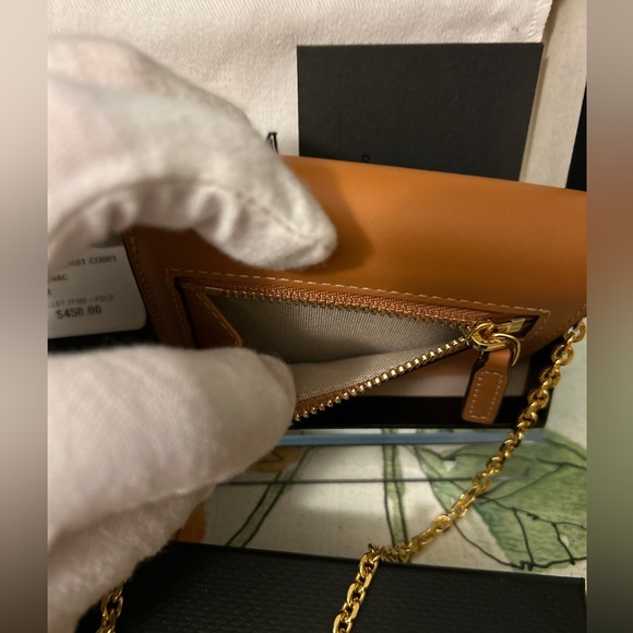 MCM Mode Travia Trifold Chain Wallet - Picture 8 of 14